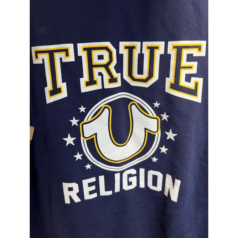 True religion Pullover Camo Hoodie Size Large